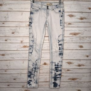 Revolution By Revolt Bleached Distressed Jeans